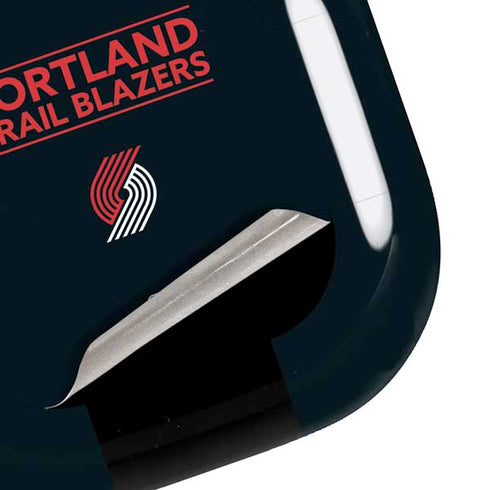 NBA Portland Trail Blazers Standard - Black Galaxy Buds Pro Skin