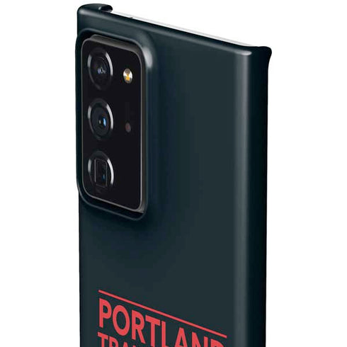 NBA Portland Trail Blazers Standard - Black Galaxy Note20 Ultra 5G Lite Case