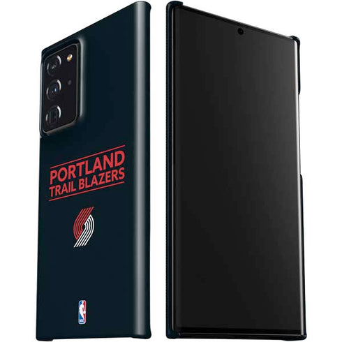 NBA Portland Trail Blazers Standard - Black Galaxy Note20 Ultra 5G Lite Case