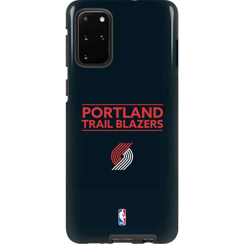 NBA Portland Trail Blazers Standard - Black Galaxy S20 Plus Pro Case
