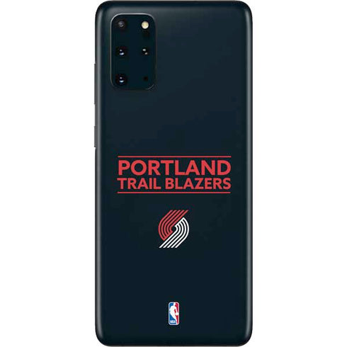 NBA Portland Trail Blazers Standard - Black Galaxy S20 Plus Skin