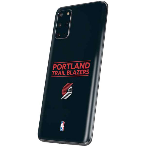 NBA Portland Trail Blazers Standard - Black Galaxy S20 Plus Skin