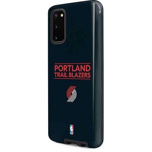 NBA Portland Trail Blazers Standard - Black Galaxy S20 Pro Case
