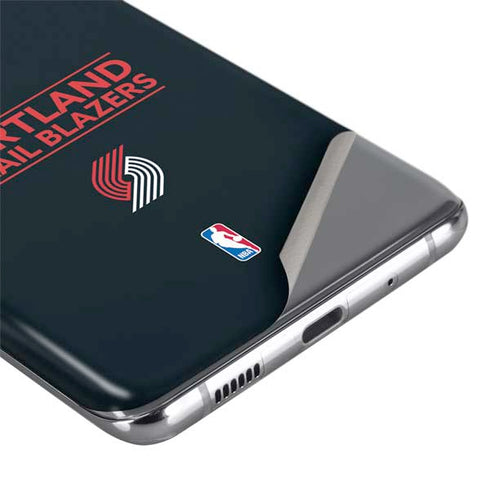 NBA Portland Trail Blazers Standard - Black Galaxy S20 Ultra 5G Skin