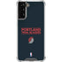 NBA Portland Trail Blazers Standard - Black Galaxy S21 FE Clear Case