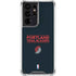 NBA Portland Trail Blazers Standard - Black Galaxy S21 Ultra 5G Clear Case