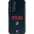 NBA Portland Trail Blazers Standard - Black Galaxy S22 Pro Case