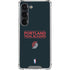 NBA Portland Trail Blazers Standard - Black Galaxy S23 Clear Case