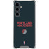 NBA Portland Trail Blazers Standard - Black Galaxy S23 FE Clear Case