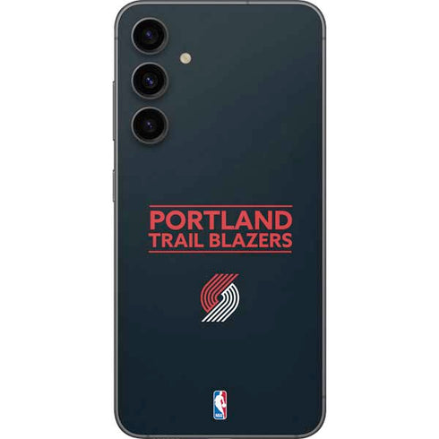 NBA Portland Trail Blazers Standard - Black Galaxy S23 FE Skin