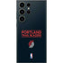 NBA Portland Trail Blazers Standard - Black Galaxy S23 Ultra Skin