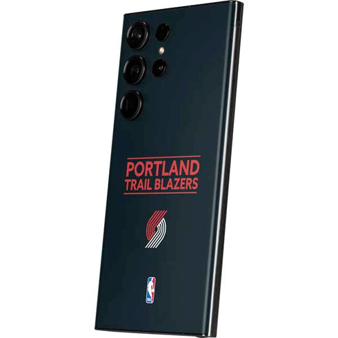 NBA Portland Trail Blazers Standard - Black Galaxy S23 Ultra Skin