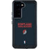 NBA Portland Trail Blazers Standard - Black Galaxy S23 Waterproof Case