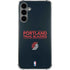 NBA Portland Trail Blazers Standard - Black Galaxy S24 Plus Clear Case