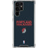 NBA Portland Trail Blazers Standard - Black Galaxy S24 Ultra Clear Case
