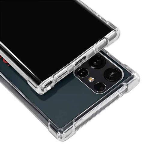 NBA Portland Trail Blazers Standard - Black Galaxy S24 Ultra Clear Case