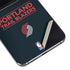 NBA Portland Trail Blazers Standard - Black Galaxy Z Flip5 5G Skin