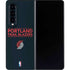 NBA Portland Trail Blazers Standard - Black Galaxy Z Fold4 5G Skin