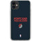 NBA Portland Trail Blazers Standard - Black iPhone 11 Clear Case