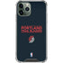NBA Portland Trail Blazers Standard - Black iPhone 11 Pro Max Clear Case