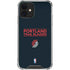 NBA Portland Trail Blazers Standard - Black iPhone 12 Clear Case