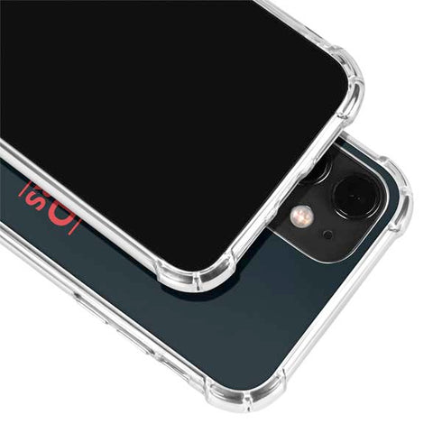 NBA Portland Trail Blazers Standard - Black iPhone 12 Mini Clear Case