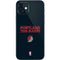 NBA Portland Trail Blazers Standard - Black iPhone 12 Mini Skin