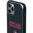 NBA Portland Trail Blazers Standard - Black iPhone 12 Pro Max Impact Case
