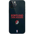 NBA Portland Trail Blazers Standard - Black iPhone 12 Pro Max Skin