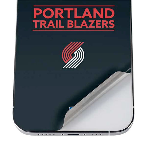 NBA Portland Trail Blazers Standard - Black iPhone 12 Pro Max Skin