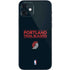 NBA Portland Trail Blazers Standard - Black iPhone 12 Skin