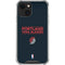 NBA Portland Trail Blazers Standard - Black iPhone 13 Clear Case