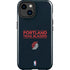 NBA Portland Trail Blazers Standard - Black iPhone 15 Plus Impact Case