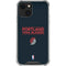 NBA Portland Trail Blazers Standard - Black iPhone 15 Plus Clear Case