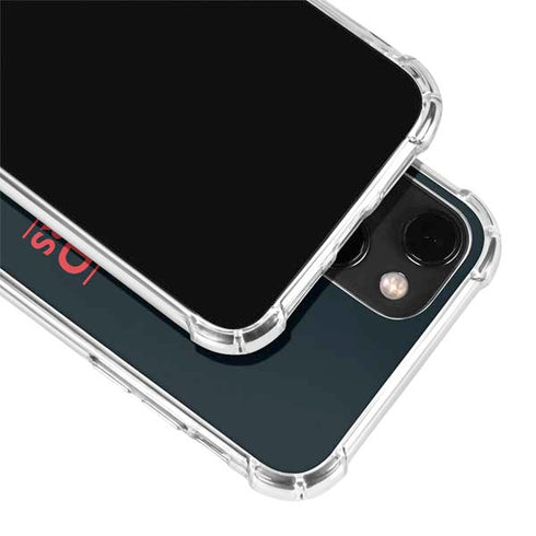 NBA Portland Trail Blazers Standard - Black iPhone 15 Plus Clear Case