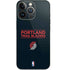 NBA Portland Trail Blazers Standard - Black iPhone 14 Pro Skin