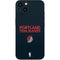 NBA Portland Trail Blazers Standard - Black iPhone 14 Skin