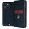 NBA Portland Trail Blazers Standard - Black iPhone 15 Folio Case