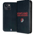 NBA Portland Trail Blazers Standard - Black iPhone 15 Plus Folio Case
