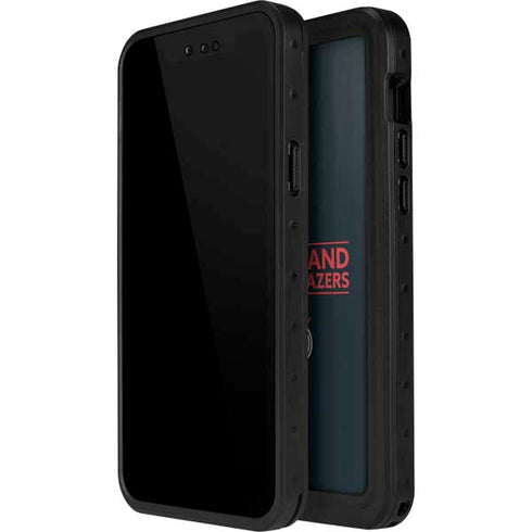 NBA Portland Trail Blazers Standard - Black iPhone 15 Waterproof Case