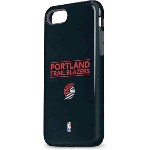 NBA Portland Trail Blazers Standard - Black iPhone 7 Pro Case
