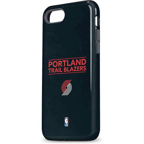 NBA Portland Trail Blazers Standard - Black iPhone 8 Pro Case