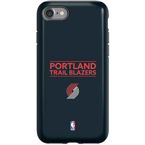 NBA Portland Trail Blazers Standard - Black iPhone SE (2nd & 3rd Gen) Pro Case