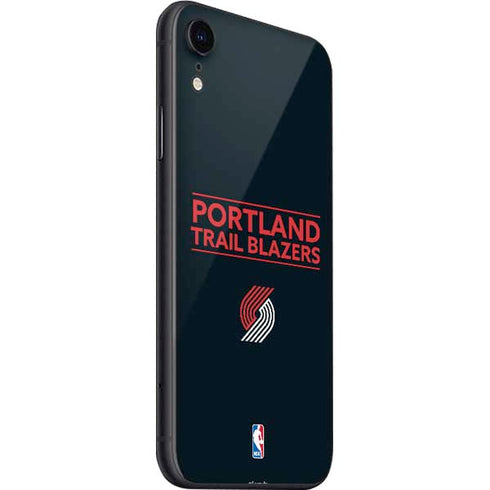 NBA Portland Trail Blazers Standard - Black iPhone SE (2nd & 3rd Gen) Skin