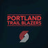 NBA Portland Trail Blazers Standard - Black iPhone X Pro Case