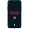 NBA Portland Trail Blazers Standard - Black iPhone X Skin