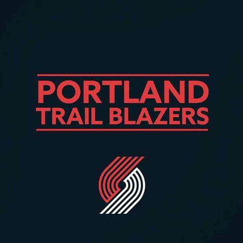 NBA Portland Trail Blazers Standard - Black iPhone XR Skin