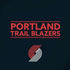 NBA Portland Trail Blazers Standard - Black iPhone XS Pro Case