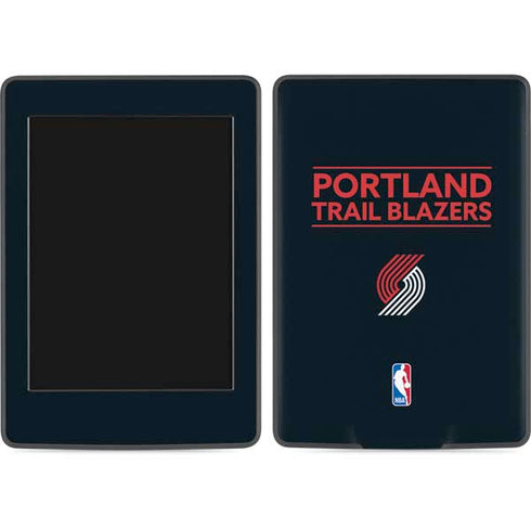 NBA Portland Trail Blazers Standard - Black Amazon Kindle Skin
