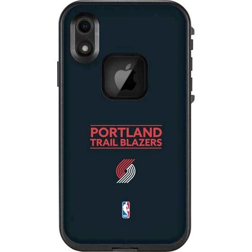 NBA Portland Trail Blazers Standard - Black LifeProof Fre iPhone Skin